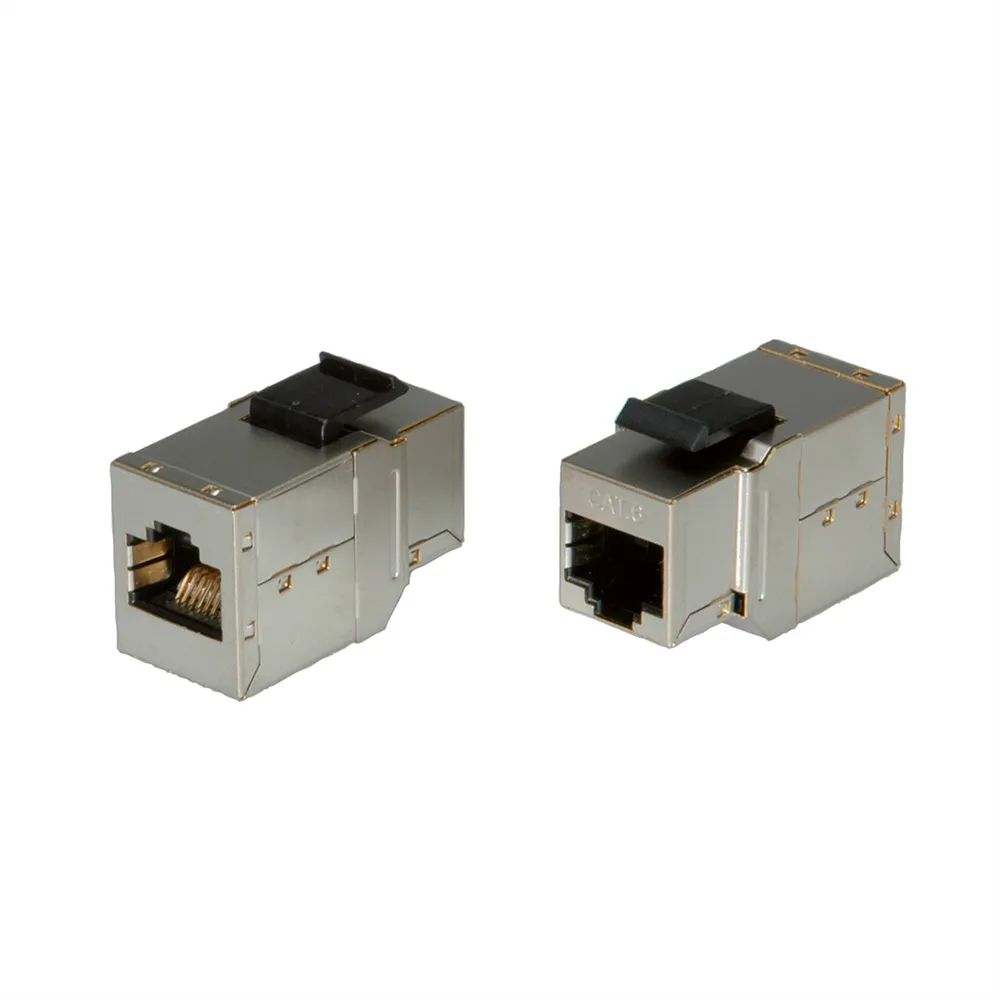 ROLINE RJ-45 Kupplung, Keystone, geschirmt, Cat.6 (Class E)