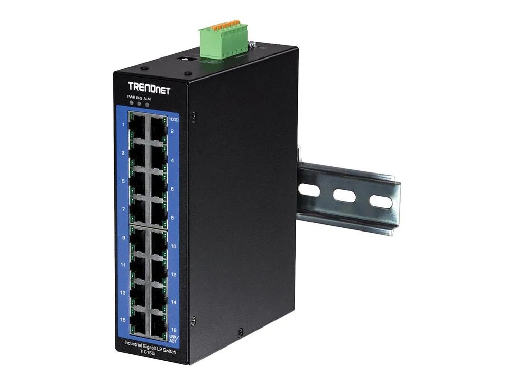 TRENDnet TI-G160I - Switch - managed - 16 x 10/100/1000