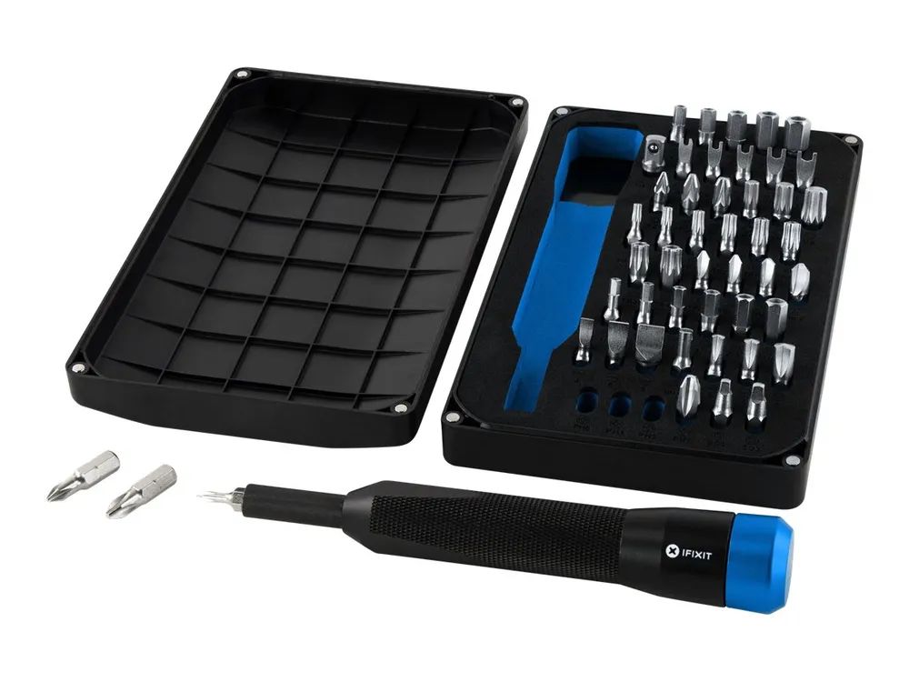iFixit Mahi - Präzisions-Schraubendreher-Griff mit Bitsatz