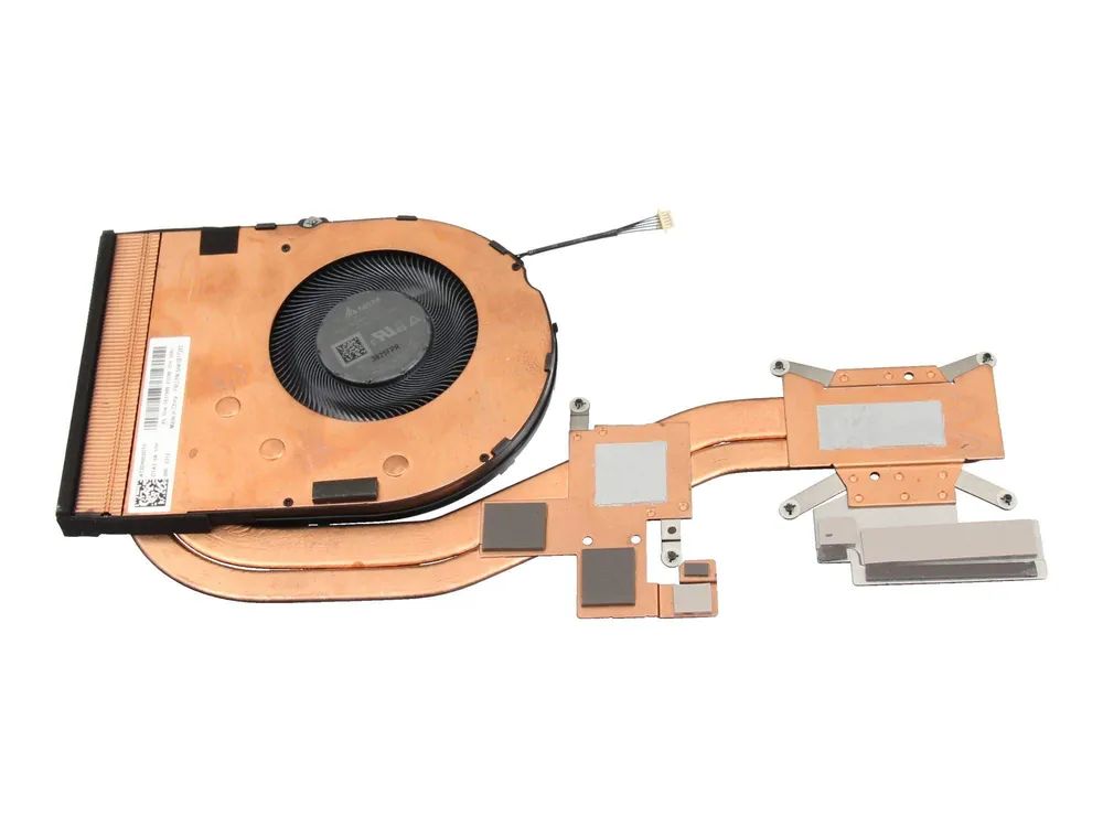 Lenovo laptop heatsink for CPU and GPU cooling