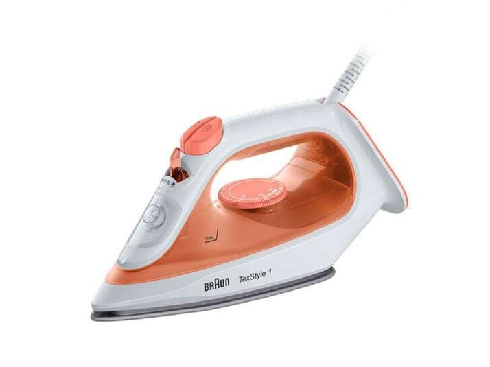 Braun Dampfbügeleisen TexStyle 1 SI 1009 OR