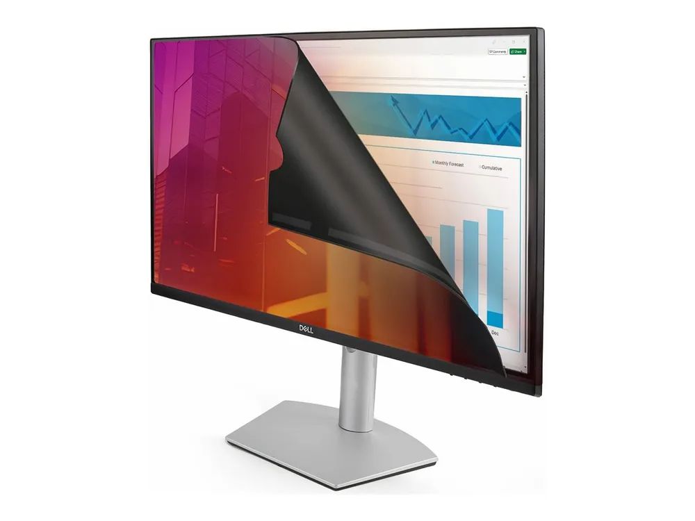 StarTech.com 27-inch 16:9 Gold Monitor Privacy Screen, Reversible Filter w/Enhanced Privacy, Glossy Computer Security Filter, Removable Screen Protector/Shield, +/- 30 Deg. - Blickschutzfilter für Bildschirme - 2-Wege - entfernbar - Halter/Klebepunkt