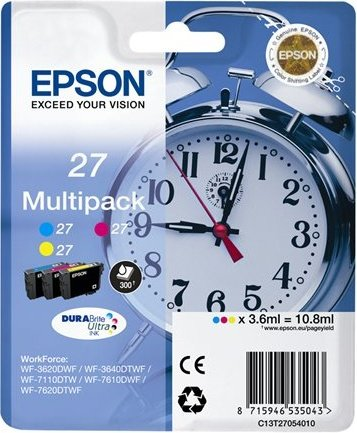 Epson Tinte 27 | Alarm 656598737 Multipack Clock