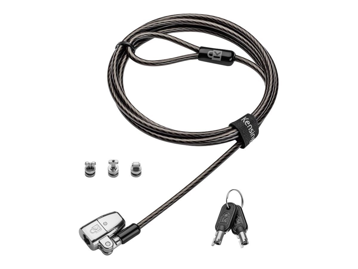 Kensington ClickSafe 2.0 3-in-1 Keyed Laptop Lock