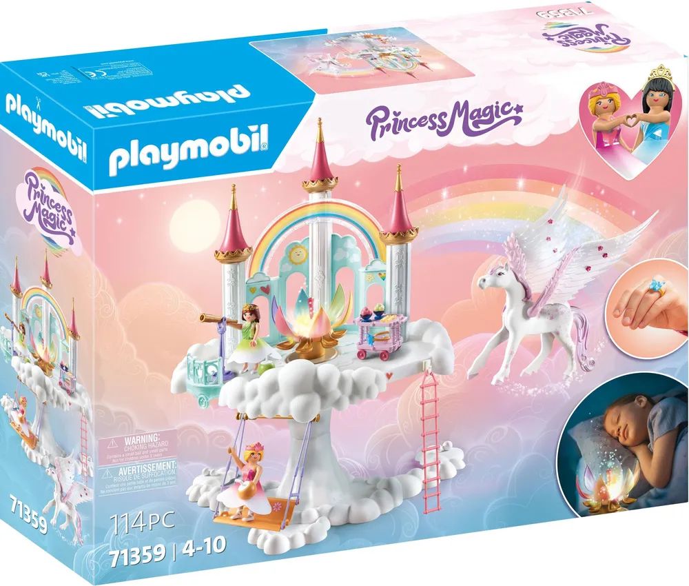 PLAYMOBIL Himmlisches Regenbogenschloss - Aktion/Abenteuer - 4 Jahr(e) - Mehrfarbig - Kunststoff