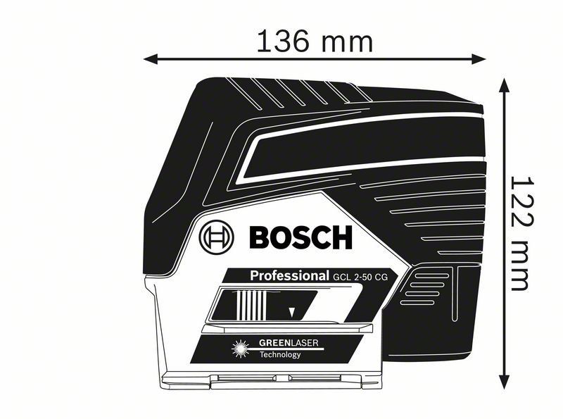 Bosch Professional GCL 2-50 CG
