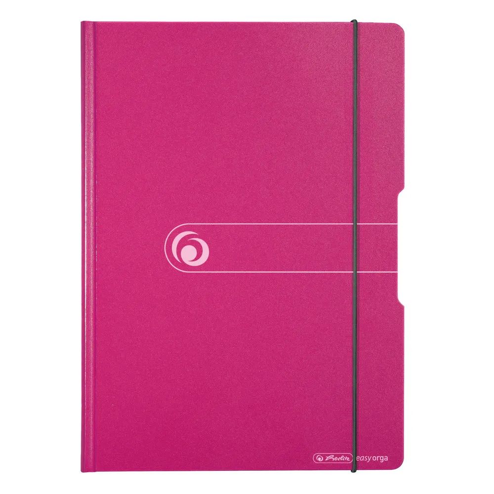 herlitz Klemmbrettmappe Polyfoam A4 beere easy orga to go