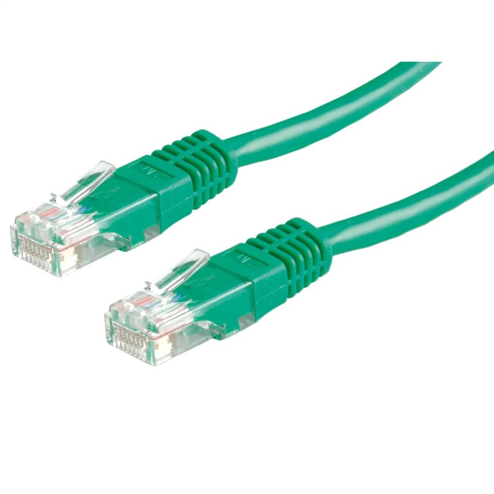 ROLINE Patchkabel Cat.5e (Class D) UTP, grün, 5 m