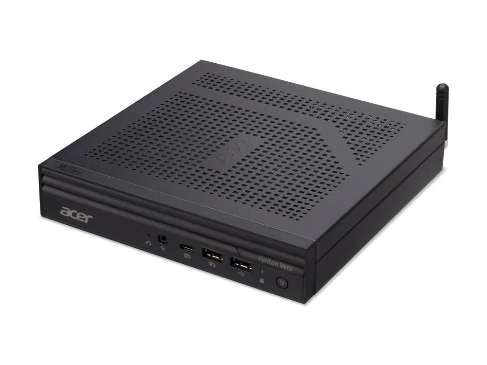 Acer Veriton Vero N4 VVN4735GT - Mini-PC - Core Ultra 5 225T / 2.5 GHz - RAM 16 GB - SSD 512 GB - Intel Graphics - 1GbE, Bluetooth, Wi-Fi 6E - WLAN: Bluetooth, 802.11a/b/g/n/ac/ax (Wi-Fi 6E)