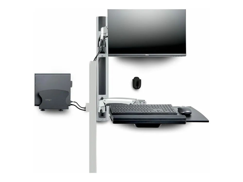 StarTech.com Wall Mount Workstation, VESA Mount For 32" Monitors (22lb/10kg)