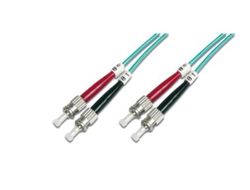 DIGITUS LWL Multimode OM 3 Patchkabel, ST / ST