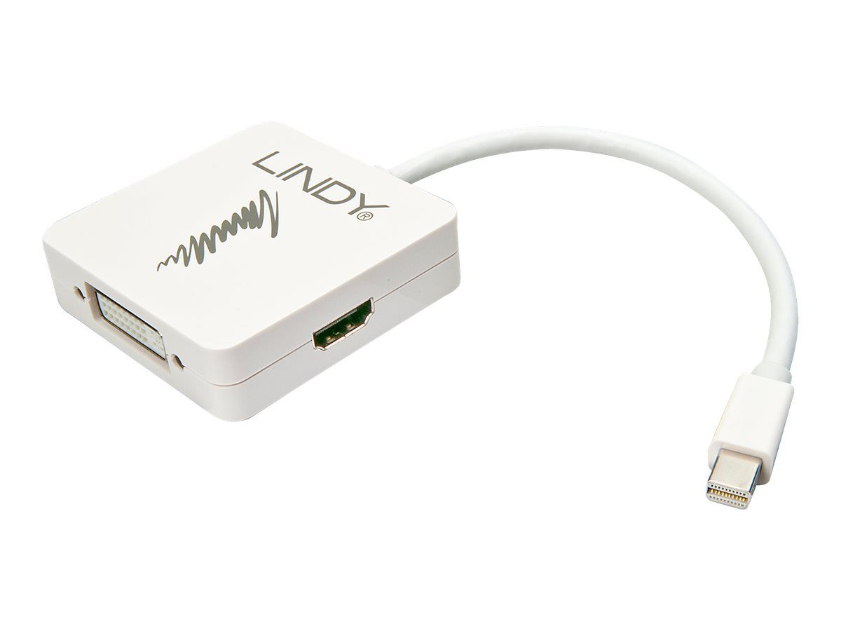 Lindy Mini-DP 1.2 an HDMI 4K30/DVI/VGA Adapter