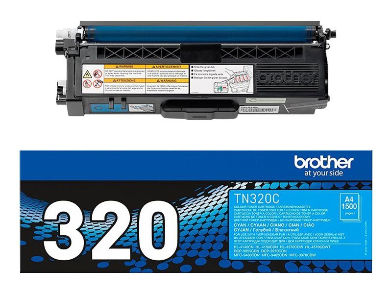 Brother TN320C - Cyan - original - Tonerpatrone