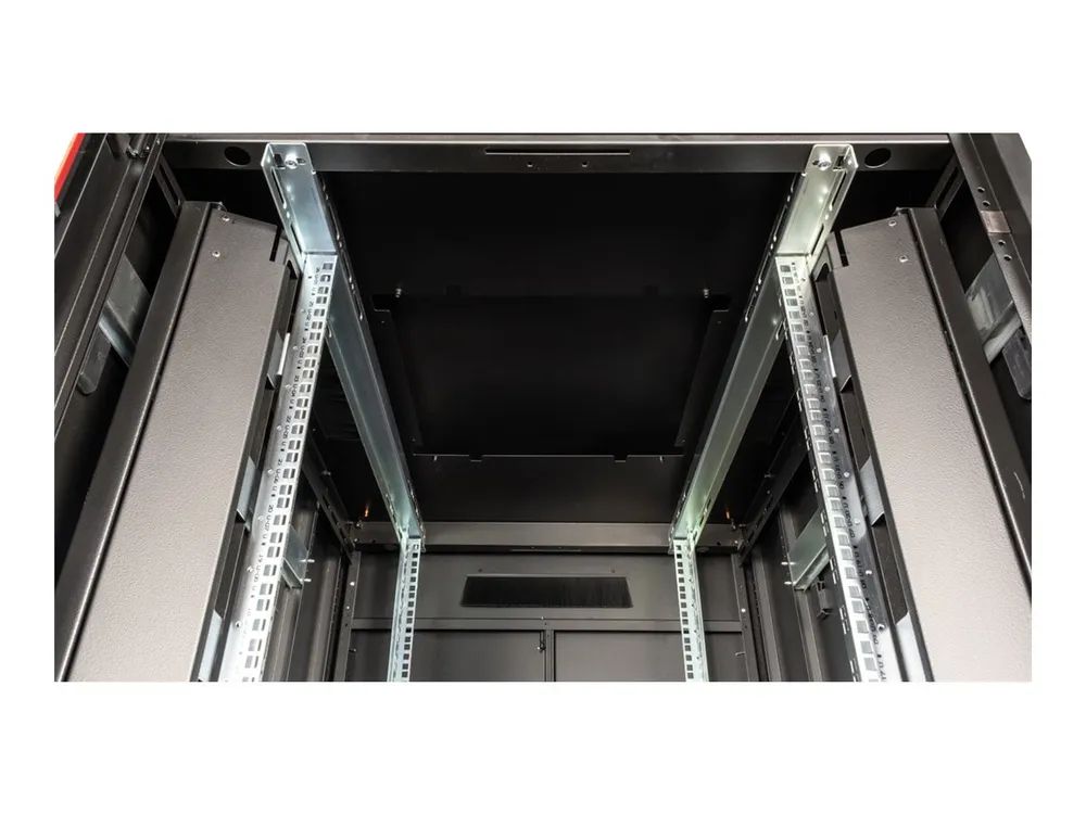 ROLINE Pro - Schrank Netzwerkschrank - mit Glastür, 800 x 1000 mm (B x T)