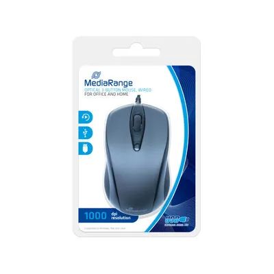Media Range MediaRange Optical 3-button Mouse