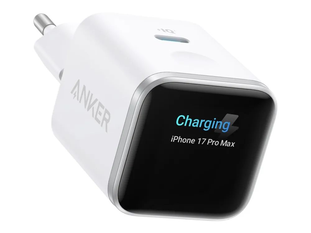 Anker Innovations Anker Nano - Netzteil - mit Smart-Display - 45 watt - 3 A - PD (USB-C)