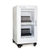 RealPower Power Station 20 - Wagen zur Verwaltung tragbarer Geräte - Weiß - Flur - USB - Überspannung - Überhitzung - Kurzschluß - Schlüssel