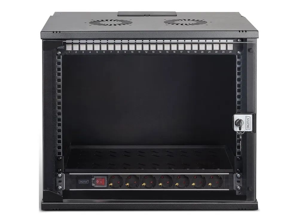 DIGITUS Netzwerk-Set SOHO Pro, 483 mm (19") - 9HE, 540 x 400 mm (B x T)