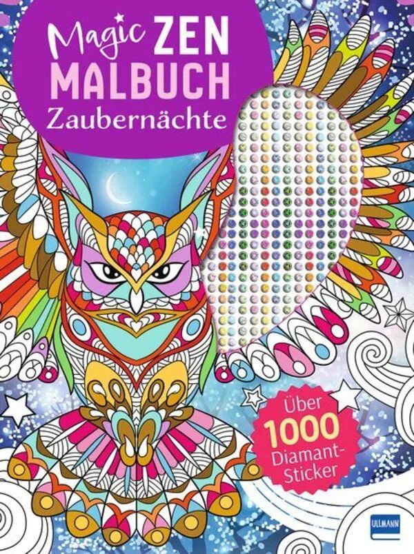 Ullmann Medien GmbH Magic Zen Malbuch - Zaubernächte
