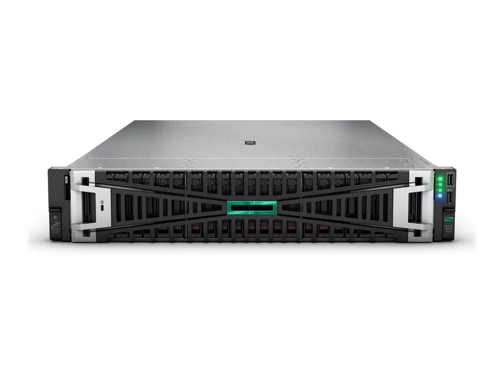HPE ProLiant DL380 Gen11 Network Choice - Server - Rack-Montage - 2U - zweiweg - 1 x Xeon Silver 4510 / 2.4 GHz - RAM 64 GB - SATA/SAS/PCI Express - Hot-Swap 6.4 cm (2.5")