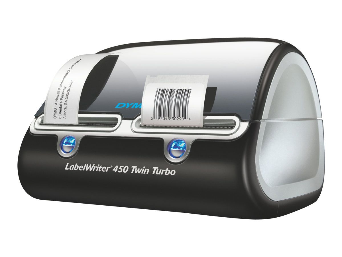 Dymo LabelWriter 450 Twin Turbo - Etikettendrucker - Thermodirekt - Rolle (6,2 cm)