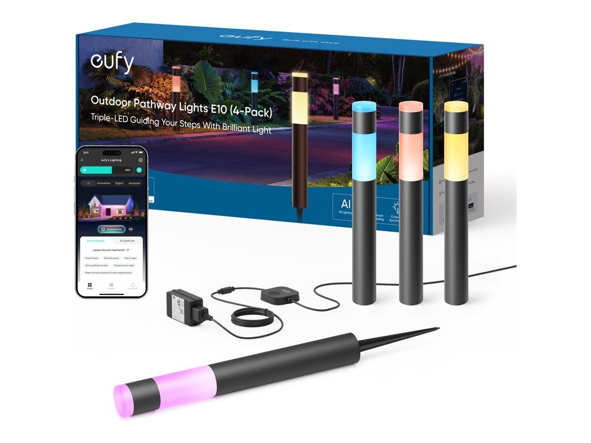eufy Outdoor Pathway Light E10 4 pack