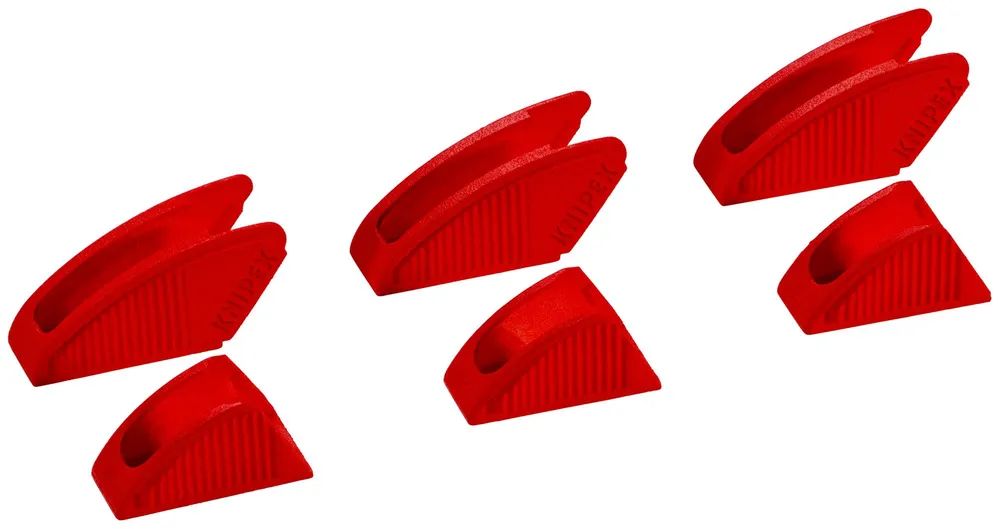 KNIPEX 3 Paar Kunststoffbacken für alle 86 XX 300er Modelle (Modelle ab 2020)