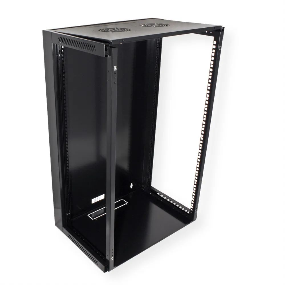 VALUE Wandgehäuse 18 HE (HxBxT) 901x570x450mm, Bausatz, schwarz