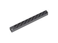 Bachmann Steckdosenleiste (Rack - einbaufähig) - Wechselstrom 250 V - Eingabe, Eingang power CEE 7/7 - Ausgangsanschlüsse: 9 (power CEE 7/7)
