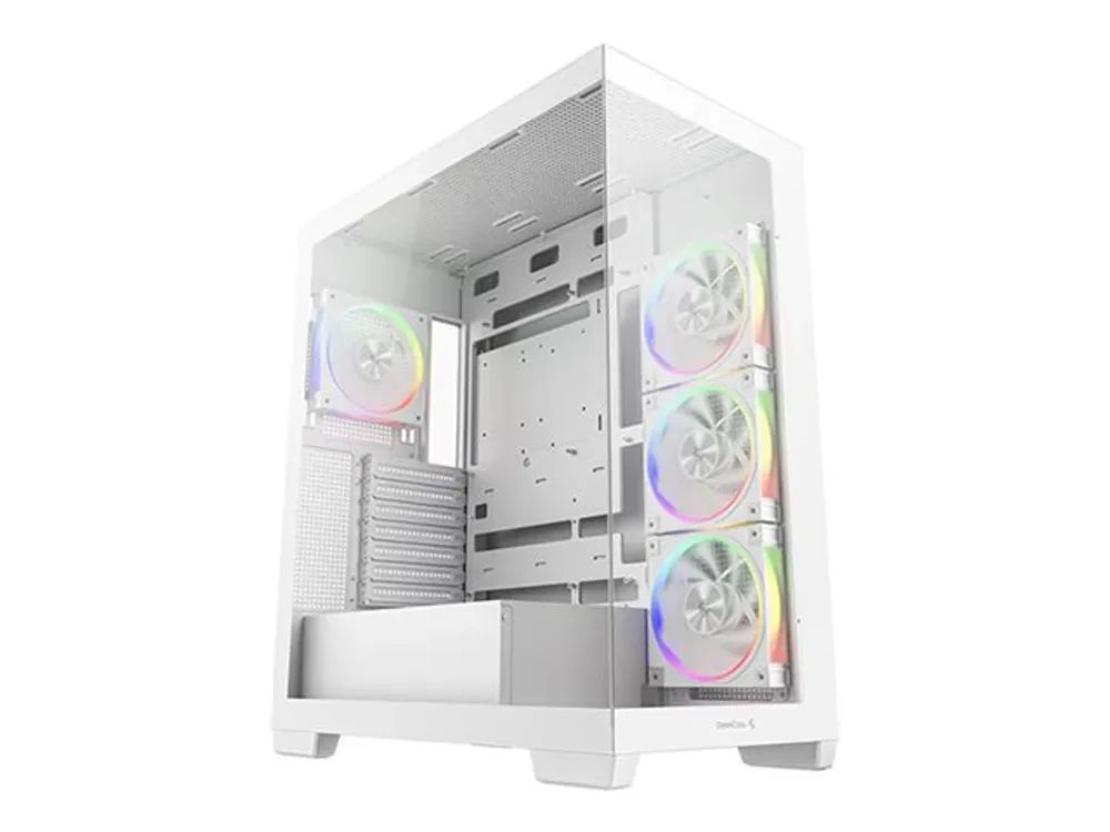 Deepcool CG580 4F V2 WH - Tower - ATX - Seitenteil mit Fenster (gehärtetes Glas)