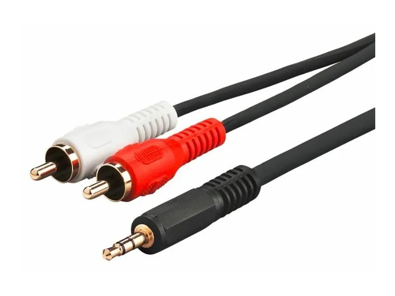 MicroConnect Audiokabel - RCA männlich zu mini-phone