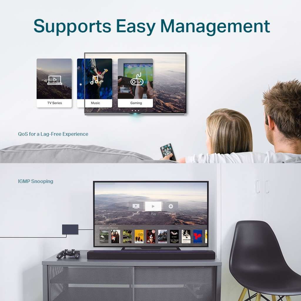 TP-LINK TL-SG116E Unmanaged Pro - Switch - unmanaged