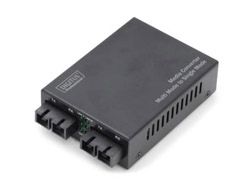 DIGITUS Fast Ethernet Multimode/Singlemode Medienkonverter SC/SC