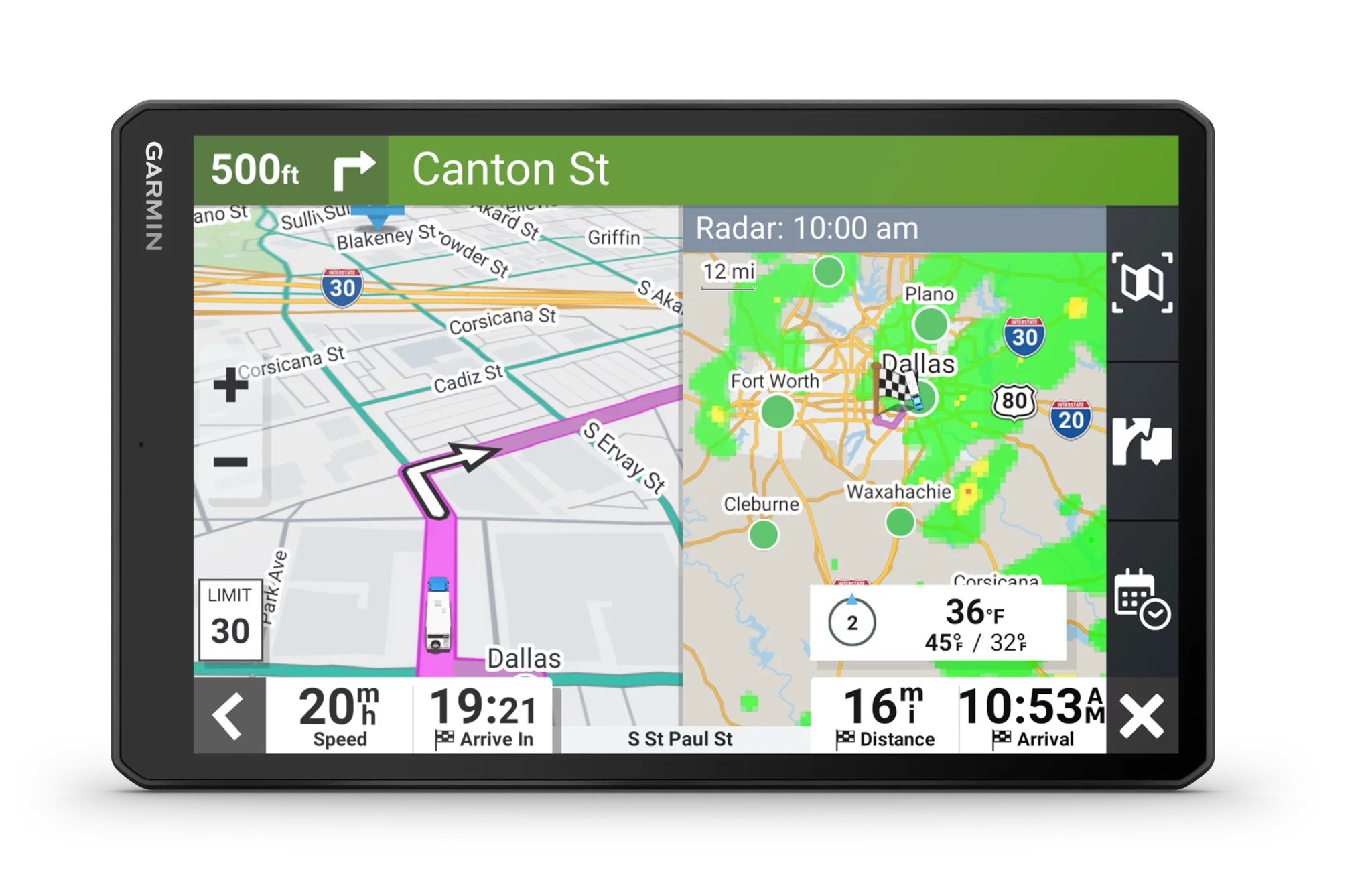 Garmin Camper 1095