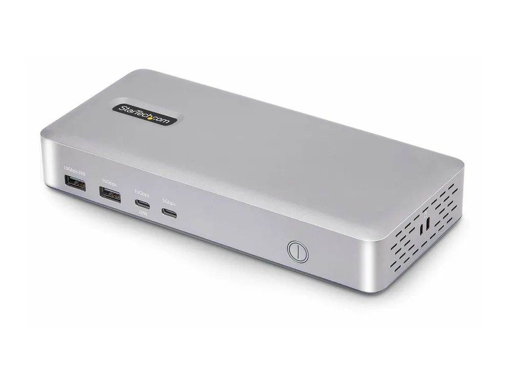 StarTech.com USB4 Docking Station, USB-C 40Gbps, Dual Video HDMI, Up to 2x 4K 60Hz 4:4:4 (RGB)