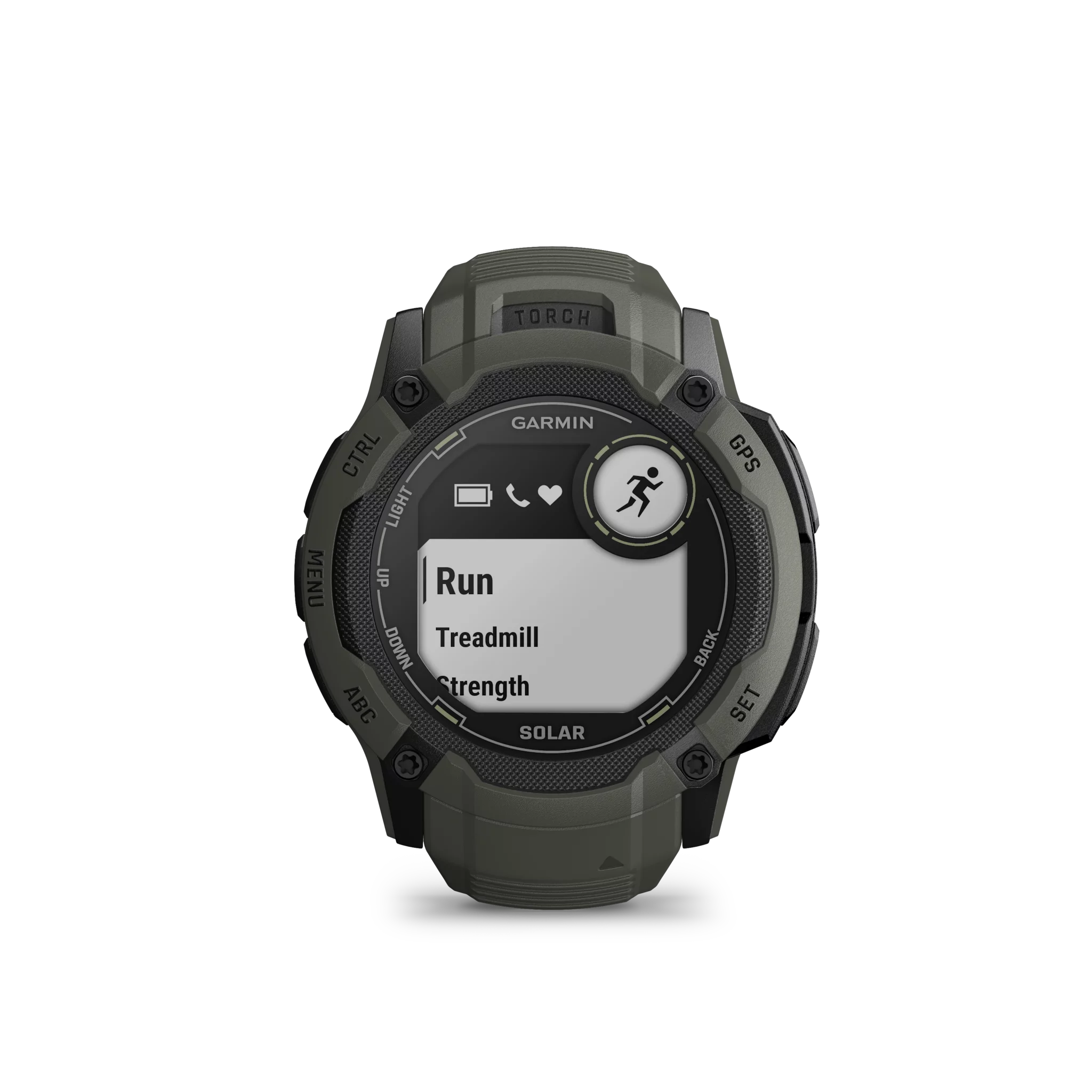 Garmin Instinct 2X Solar, Moosgrün