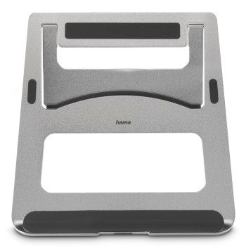 Hama Laptop-Stand "Aluminium", faltbar, bis 40 cm (15,6"), Silber