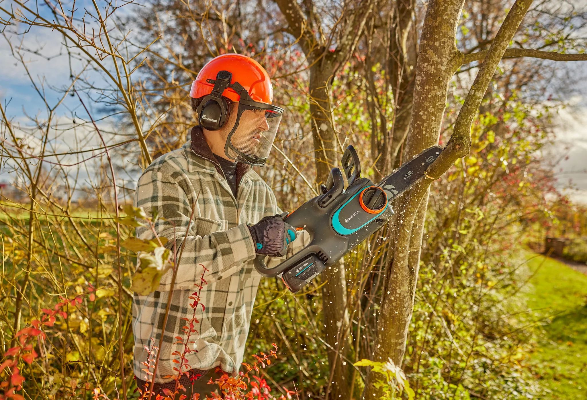 Gardena Akku-Kettensäge PowerSaw 250/18V P4A solo