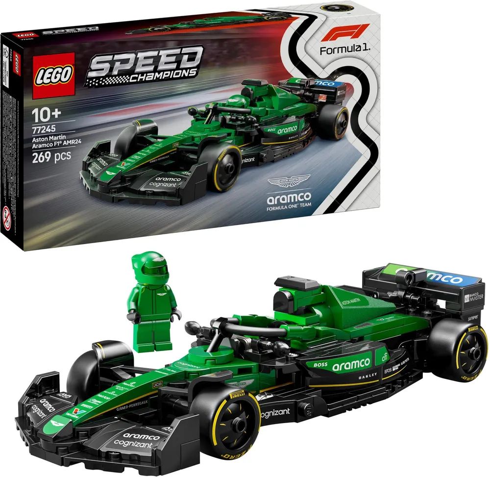 LEGO 77245 Speed Champions Aston Martin Aramco F1 AMR24 Rennauto