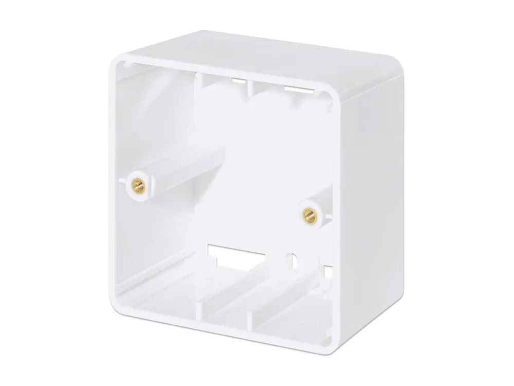 Intellinet Aufputzbox - Unterputzdose, für Wandplatten