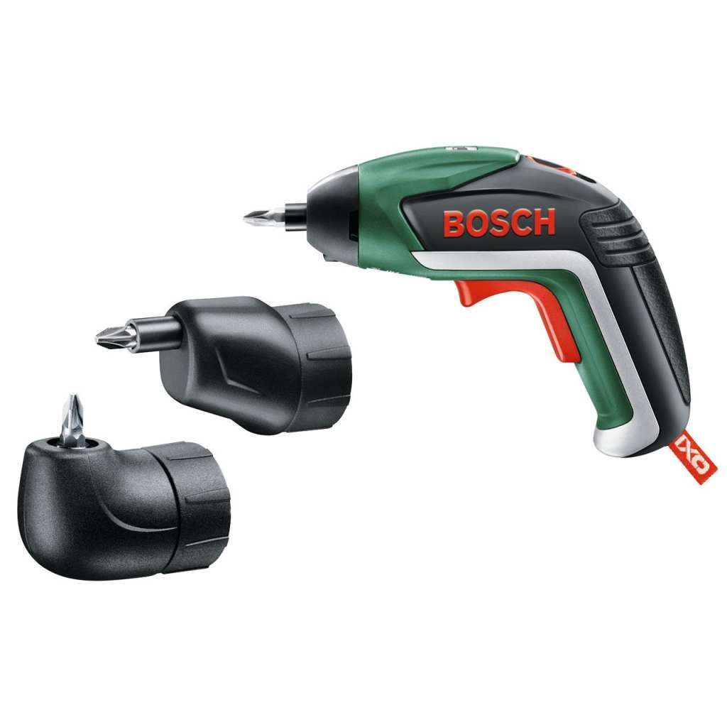 Bosch IXO V Set mit Exzenter- und Winkelaufsatz
