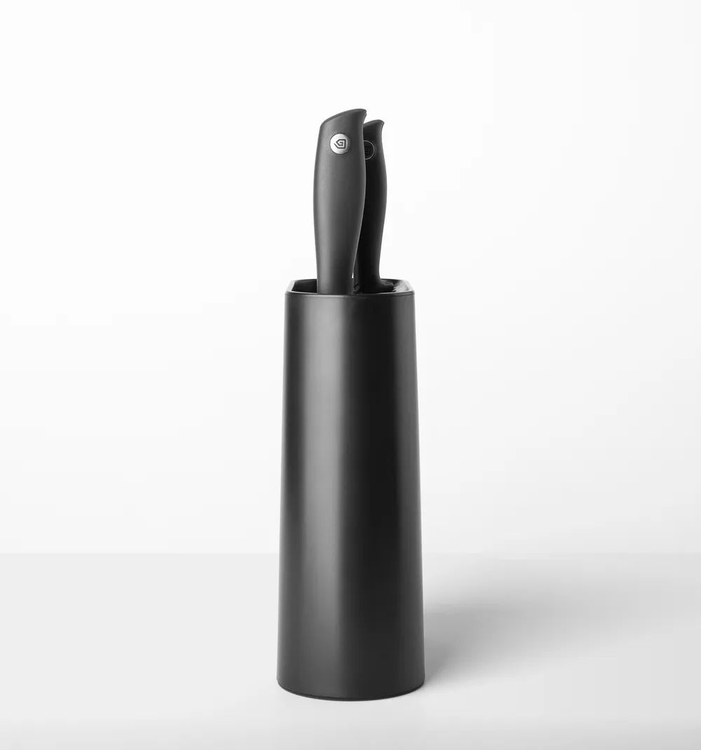 Brabantia Tasty+ Messerblock plus Messer - Dark Grey