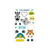 Herlitz 50040278 - Mehrfarbig - Tiermuster - Junge/Mädchen - 80 mm - 125 mm - 3 Blätter