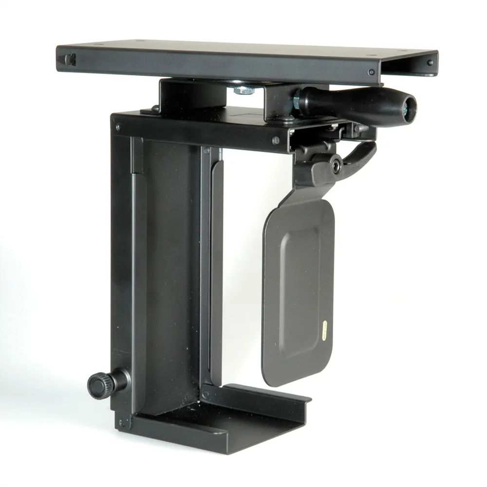 ROLINE Mini-PC-Halterung ausziehbar, drehbar, schwarz