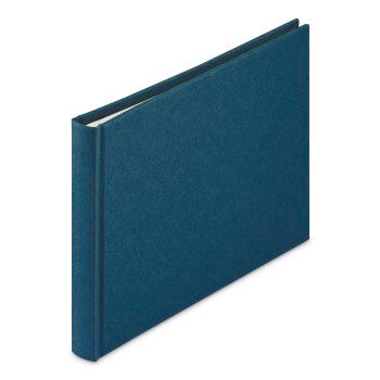Hama Buch-Album "Wrinkled", 24x17 cm, 36 weiße Seiten, Blau