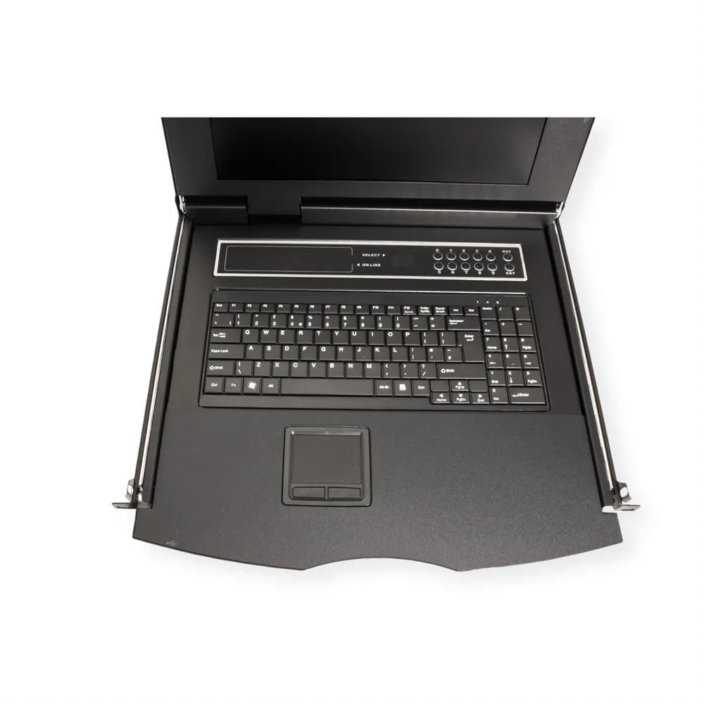 VALUE 19-Zoll-KVM-Switch, 8-Port, 43 cm (17") TFT (4:3), VGA, USB, DE-Layout