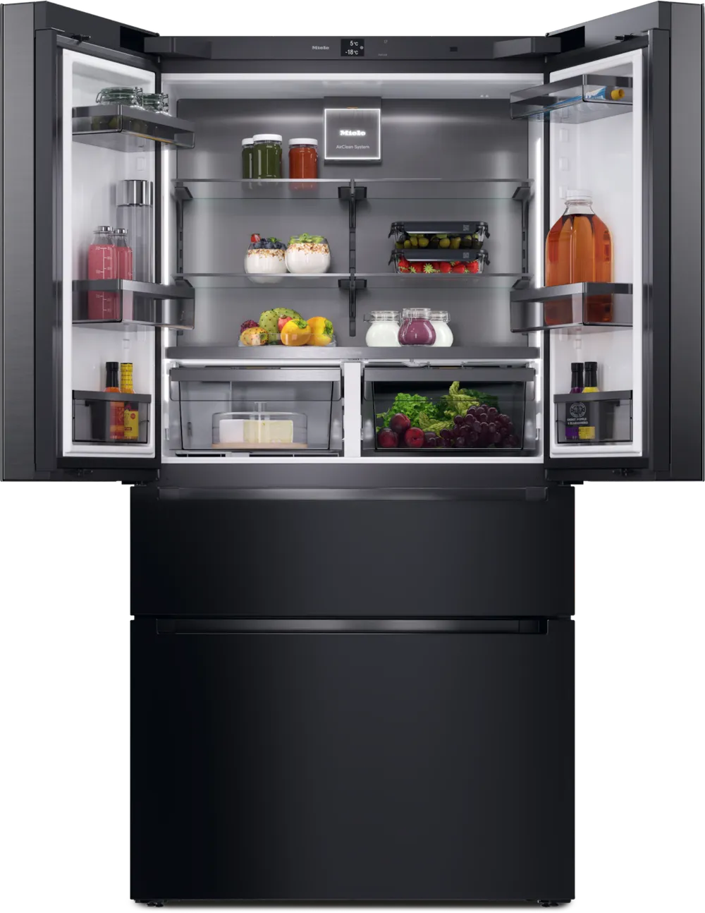 Miele KFFD 6867 obsw/matt Stand Kühl-Gefrierkombination