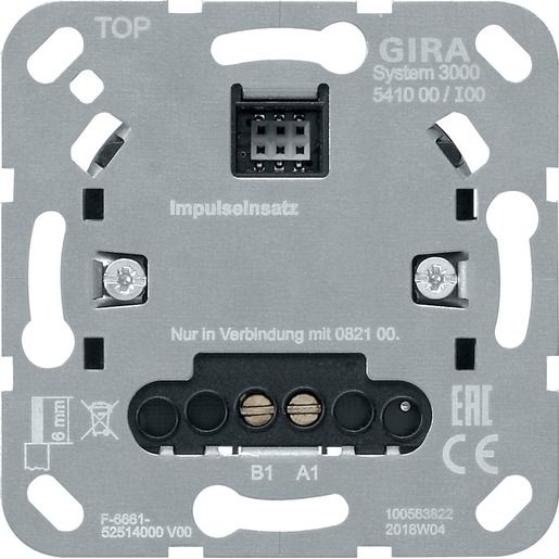 Gira IMPULSEINS. EINSATZ / GIRA 541000 S3000 541000