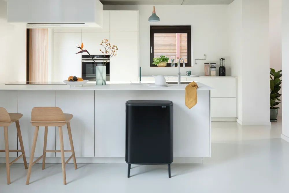 Brabantia Bo Touch Bin Hi, 60L - Matt Black