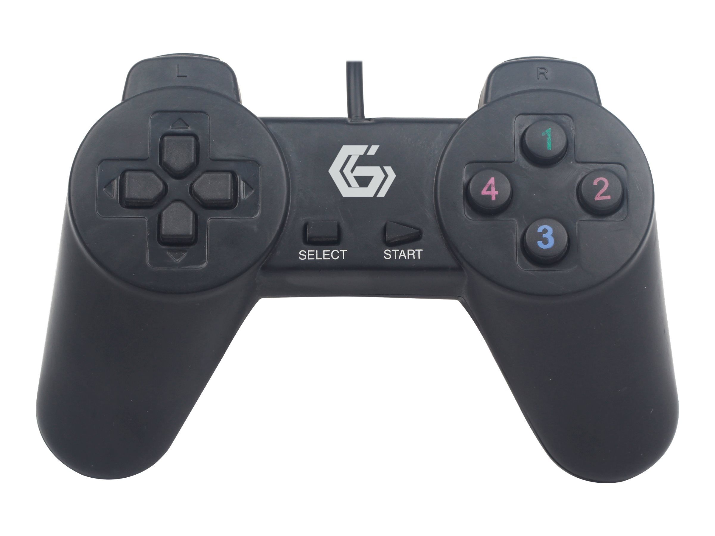 Gembird JPD-UB-01 - Game Pad - 10 Tasten - kabelgebunden